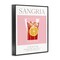 Stupell Industries Chic Minimal Sangria Framed Giclee Wall Art Design by Omar Escalante